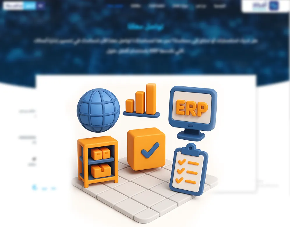 الفرق بين  erp  وبرامج إدارة المخزون التقليدية